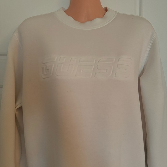 GUESS off-white sweatshirt - Picture 3 of 15